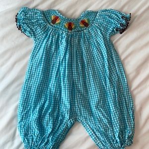 Souther Smocked Company Turkey Long Bubble
